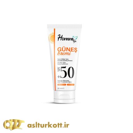 کرم ضدآفتاب هوم -Homm Life Güneş Kremi 50 Spf 50 ml‏