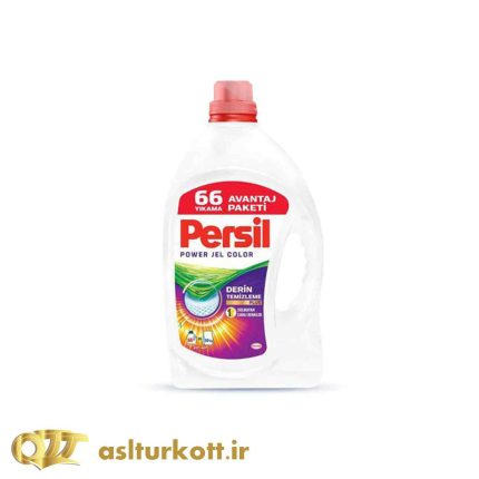 ژل مایع لباسشویی پرسیل Persil ترکیه مخصوص لباس رنگی3.9 لیتر 60 بار شستشو