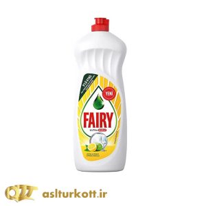 مایع ظرفشویی فیری 650 میلی رایحه لیمو FAIRY تاثیر سه گانه