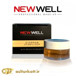 صابون لیفت ابروی نیوول newwell مدل stabilizer حاوی بیوتین و کراتین اصل ترکیه